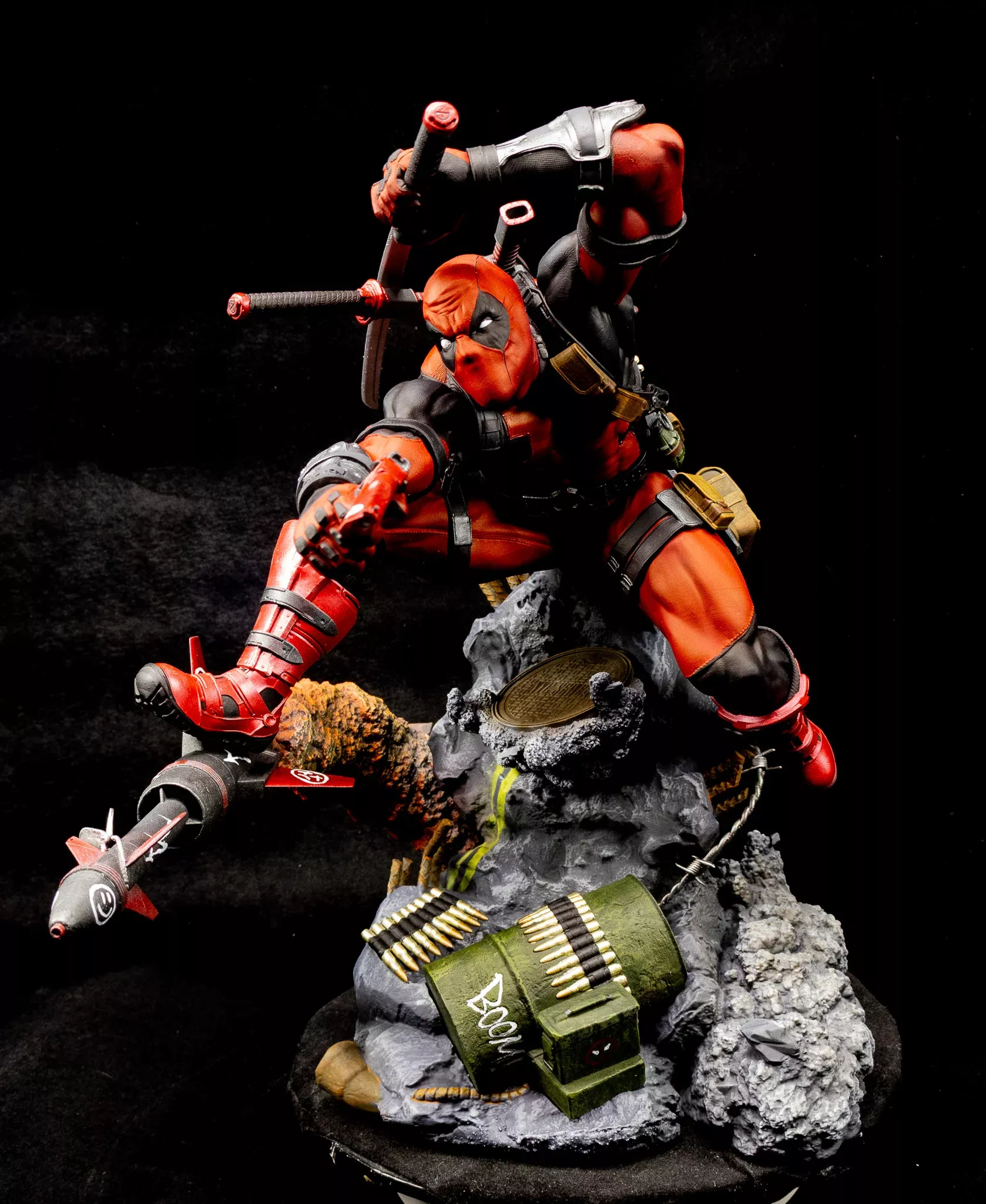 Deadpool Resin Figure Pro Painted-MTO