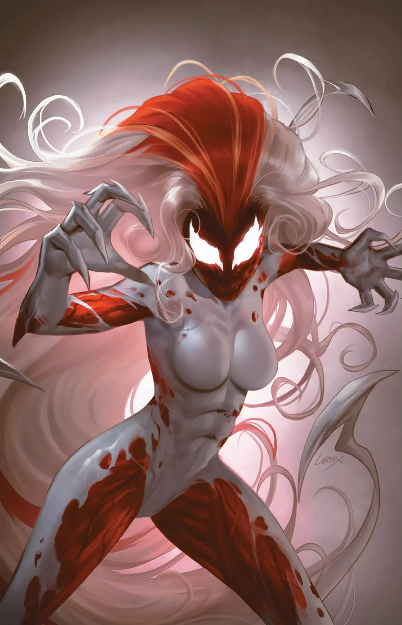 DEATH OF THE VENOMVERSE 1 LEIRIX VIRGIN VARIANT [1:100] (08/02/2023)