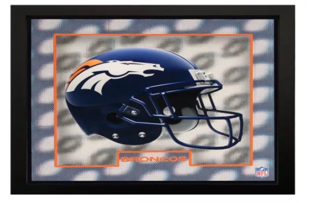 Denver Broncos 5-D Wall Art For Sale – Game Room Gorilla