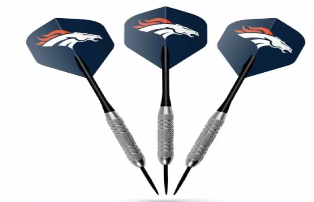 Denver Broncos Fan's Choice Dart & Flight Set For Sale – Game Room Gorilla