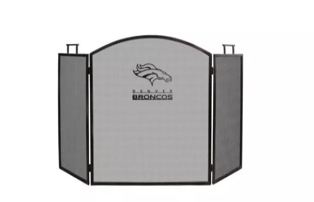 Denver Broncos Fireplace Screen For Sale – Game Room Gorilla