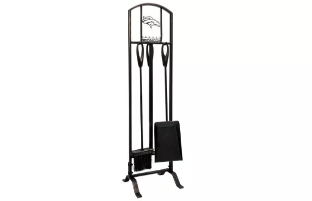 Denver Broncos Fireplace Tool Set For Sale – Game Room Gorilla