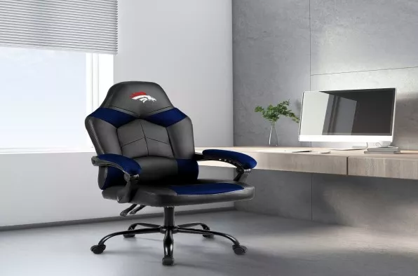 Denver Broncos Oversized Office Chair For Sale – Game Room Gorilla