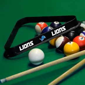 Detroit Lions Plastic 8-Ball Rack