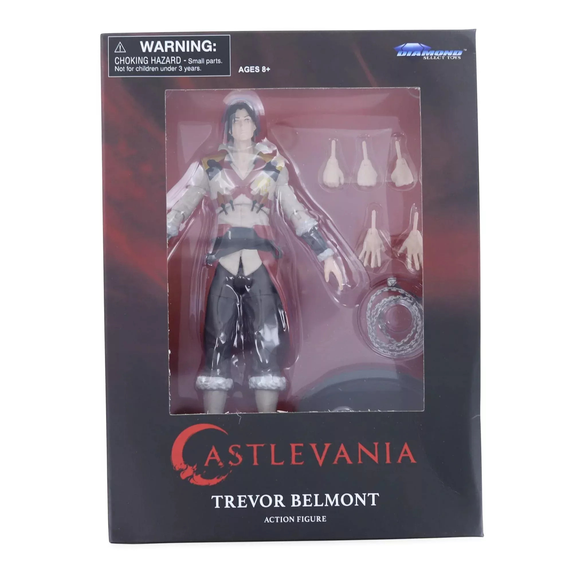 Diamond Select Toys Castlevania Action Figure 7" Black Alucard