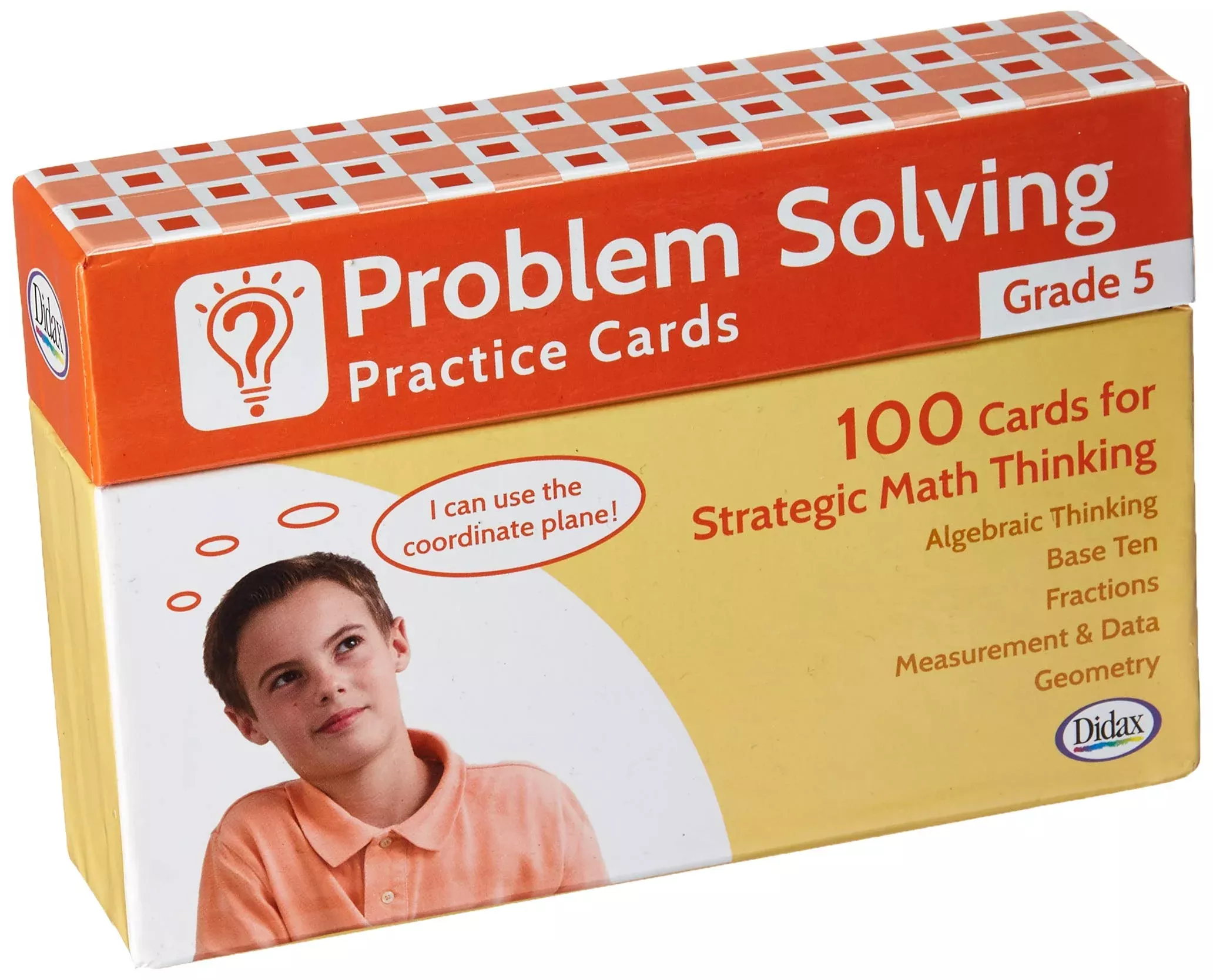 Didax Activity Cards for Grade 5 Problem Solving Skills - 100 Cards