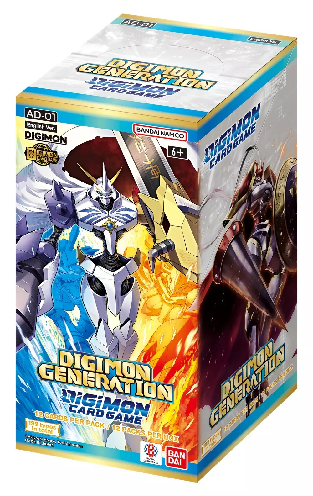 Digimon Card Game: AD-01- Digimon Generation Advanced Booster Box (12)