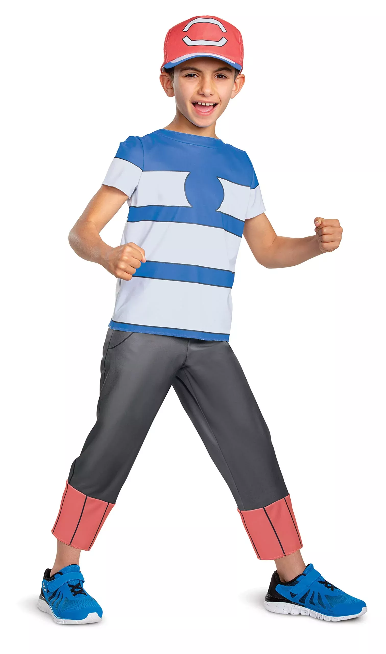 Disguise Ash Ketchum Alolan Classic Costume S (4-6) Multi