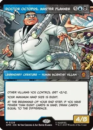 Doctor Octopus, Master Planner (Borderless) (SPM-228) [Marvel's Spider-Man] Foil