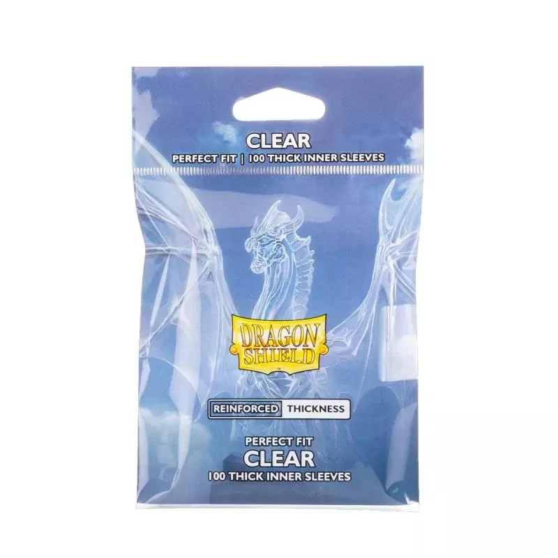 Dragon Shield: Perfect Fit Thick Clear (100 pack)