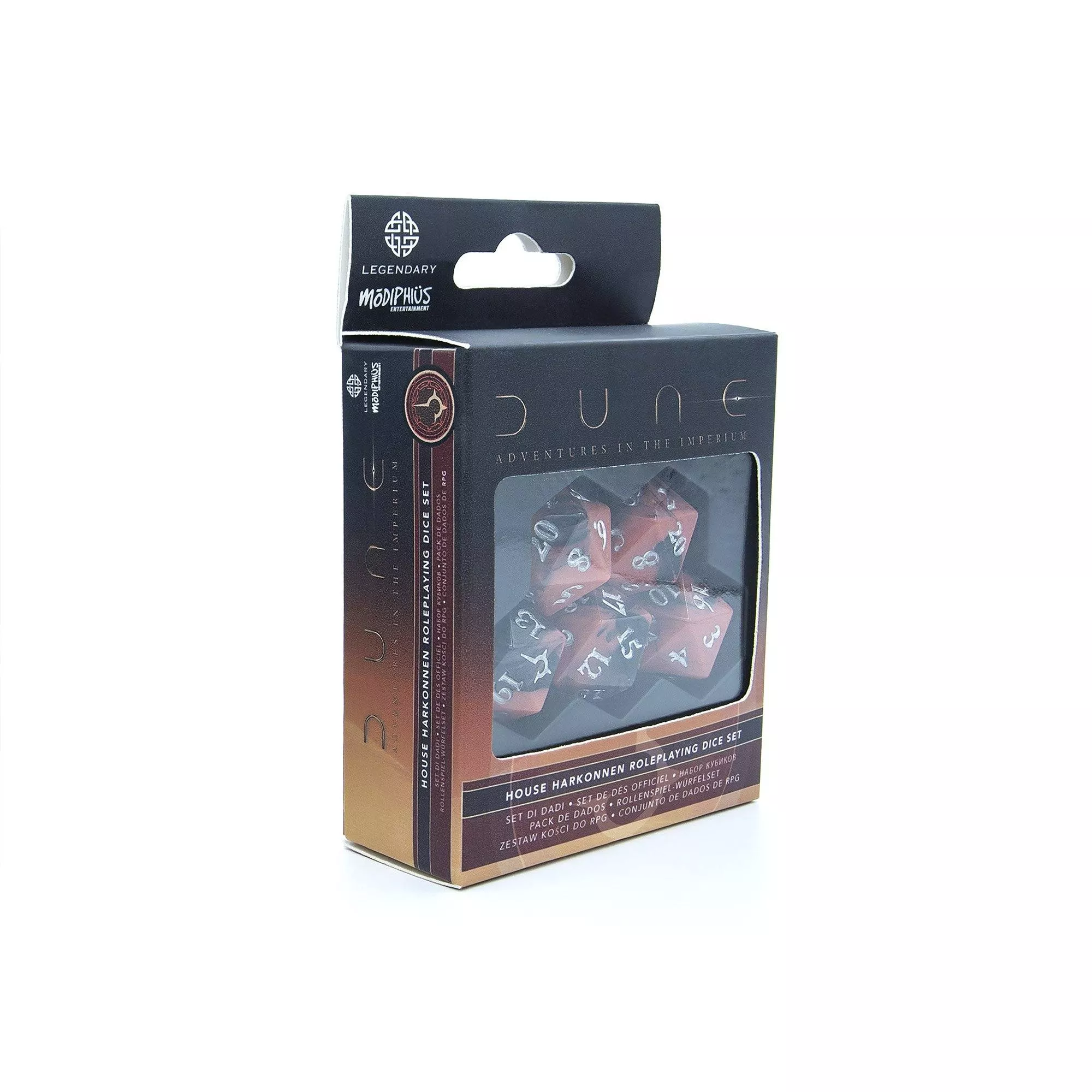 Dune: Adventures in the Imperium Dice Set Harkonnen