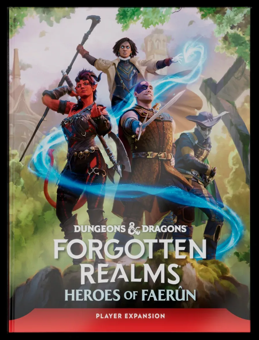 Dungeons & Dragons RPG: Forgotten Realms - Heroes of Faerun Hard Cover