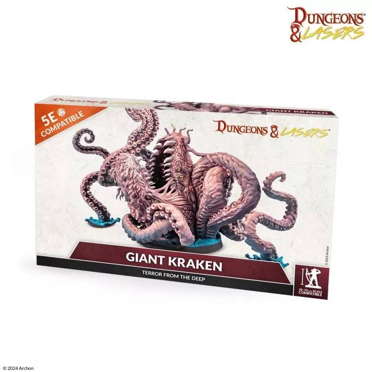 Dungeons & Lasers: Miniatures - Giant Kraken