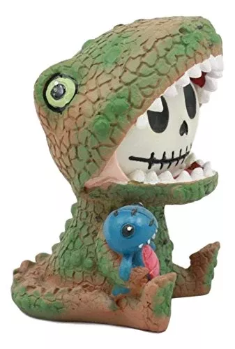 Ebros Gift Furrybones T-Rex Figurine 2.875" Multicolor Collect