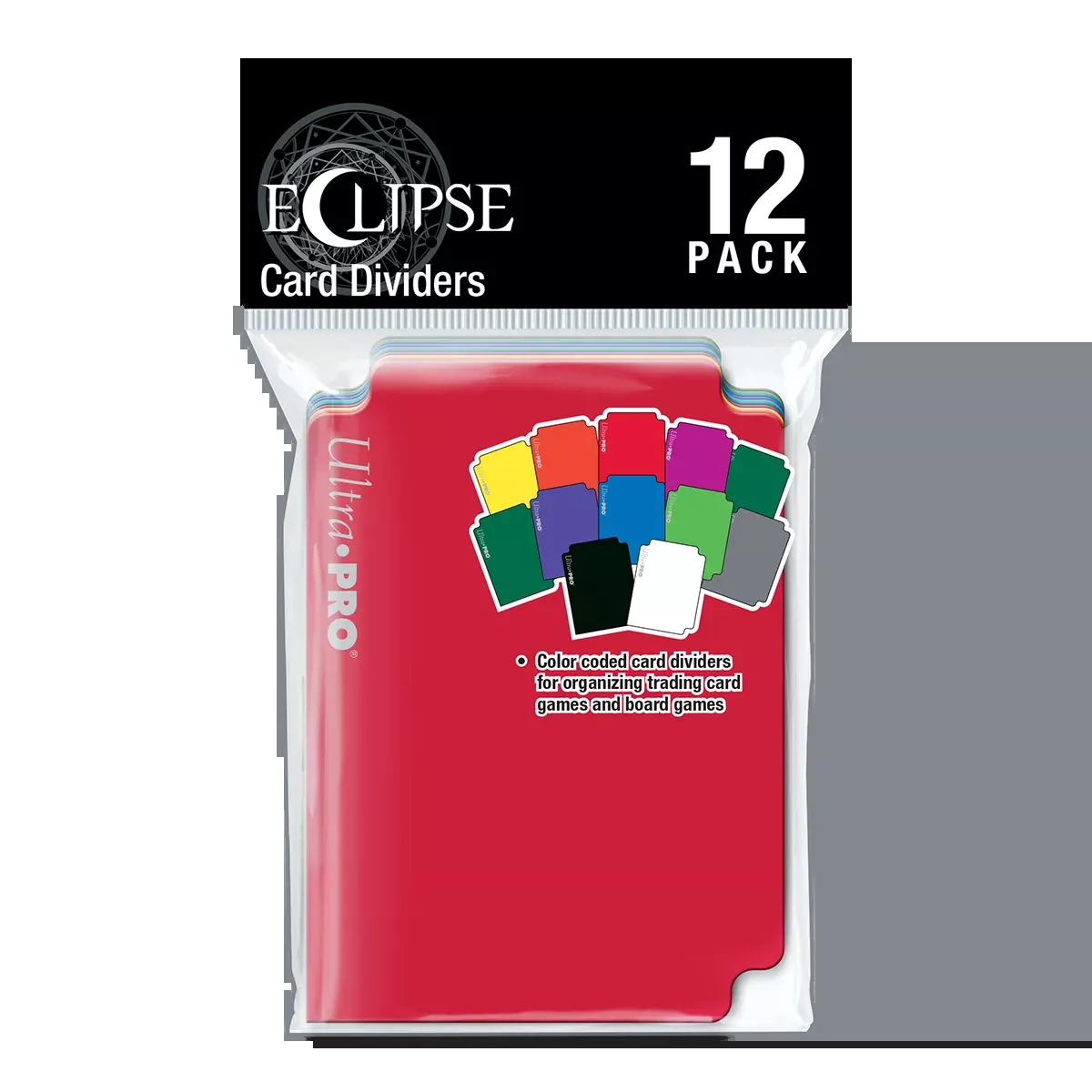 Eclipse Multi-Colored Card Deck Dividers Pack (12ct)