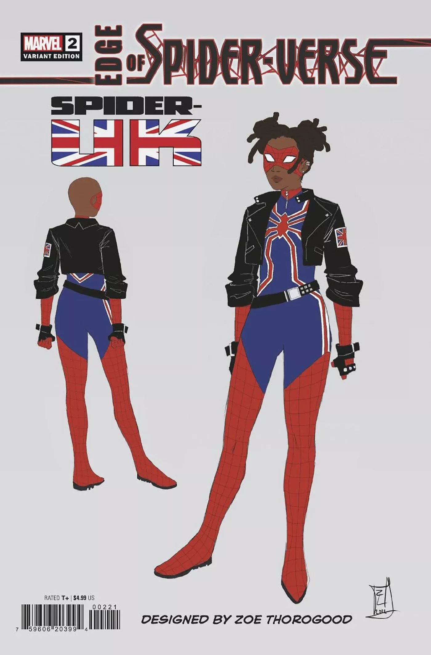 EDGE OF SPIDER-VERSE 2 THOROGOOD DESIGN VARIANT[1:10] (08/17/2022)