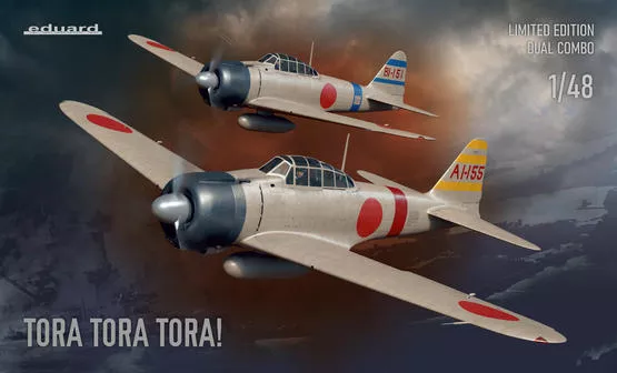 Eduard 11155 1/48 Tora Tora ToraA6M2Zero Type 21 dual combo pack