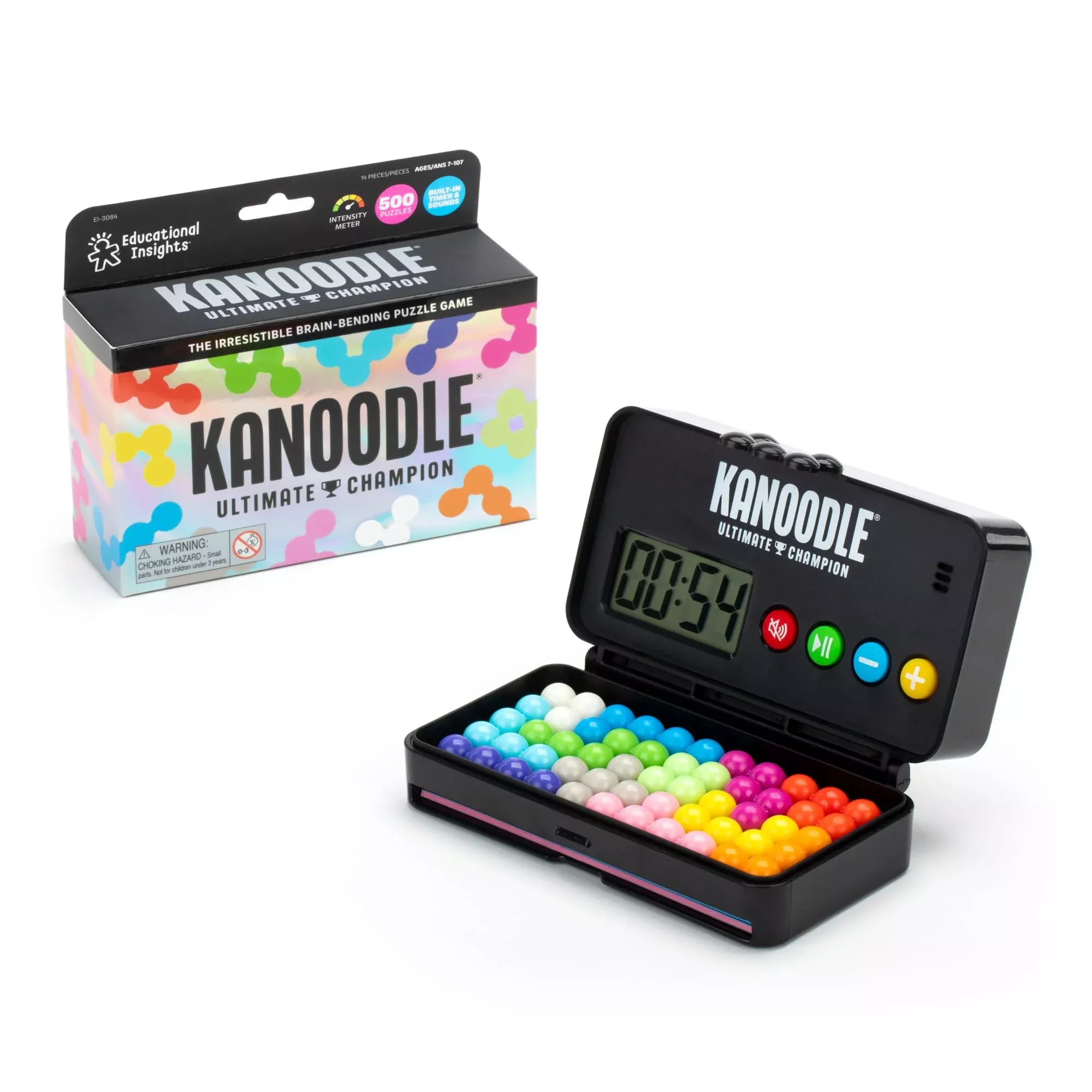 Educational Insights Kanoodle Ultimate Champion Brain Puzzle Game Small Multi