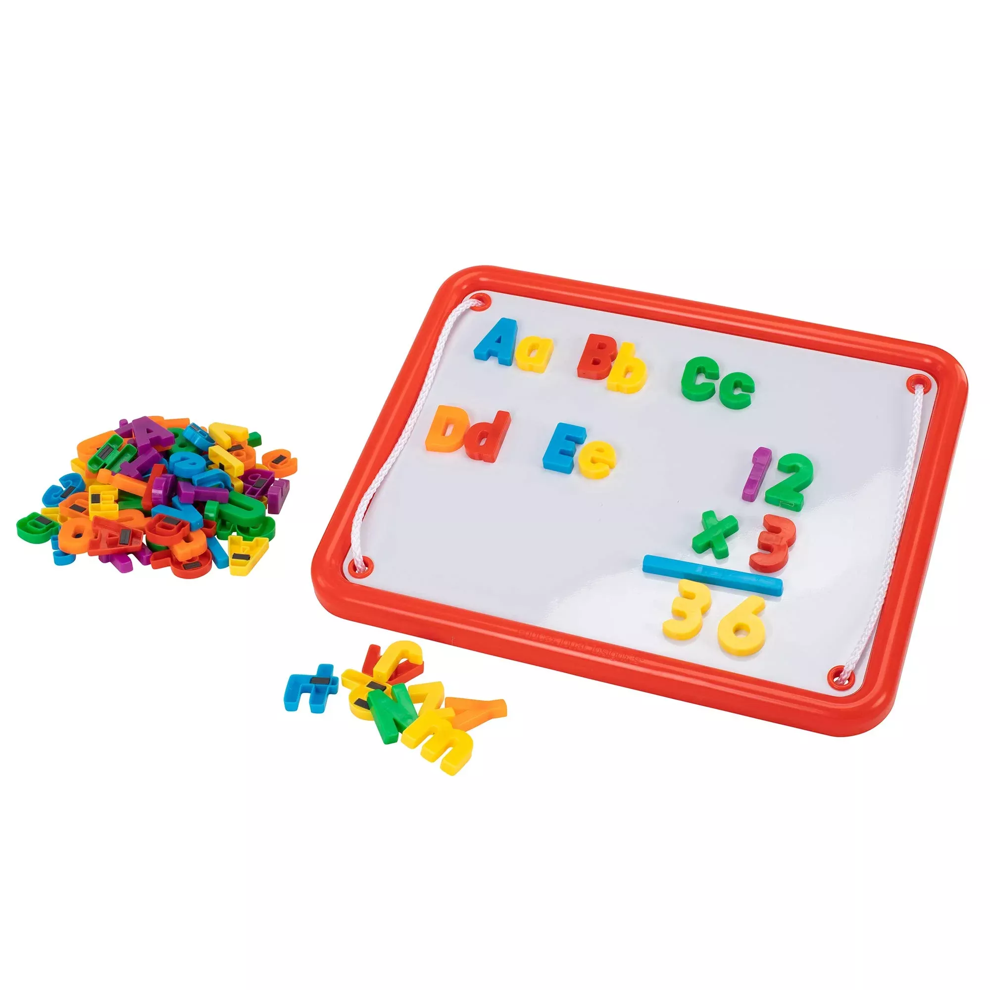 Educational Insights Magnetic Board Set, 14"x11", Multi-color, 100 Pieces