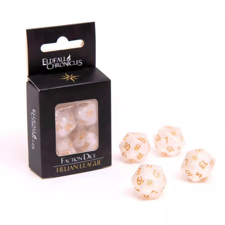 Eldfall Chronicles: Faction Dice Helian League