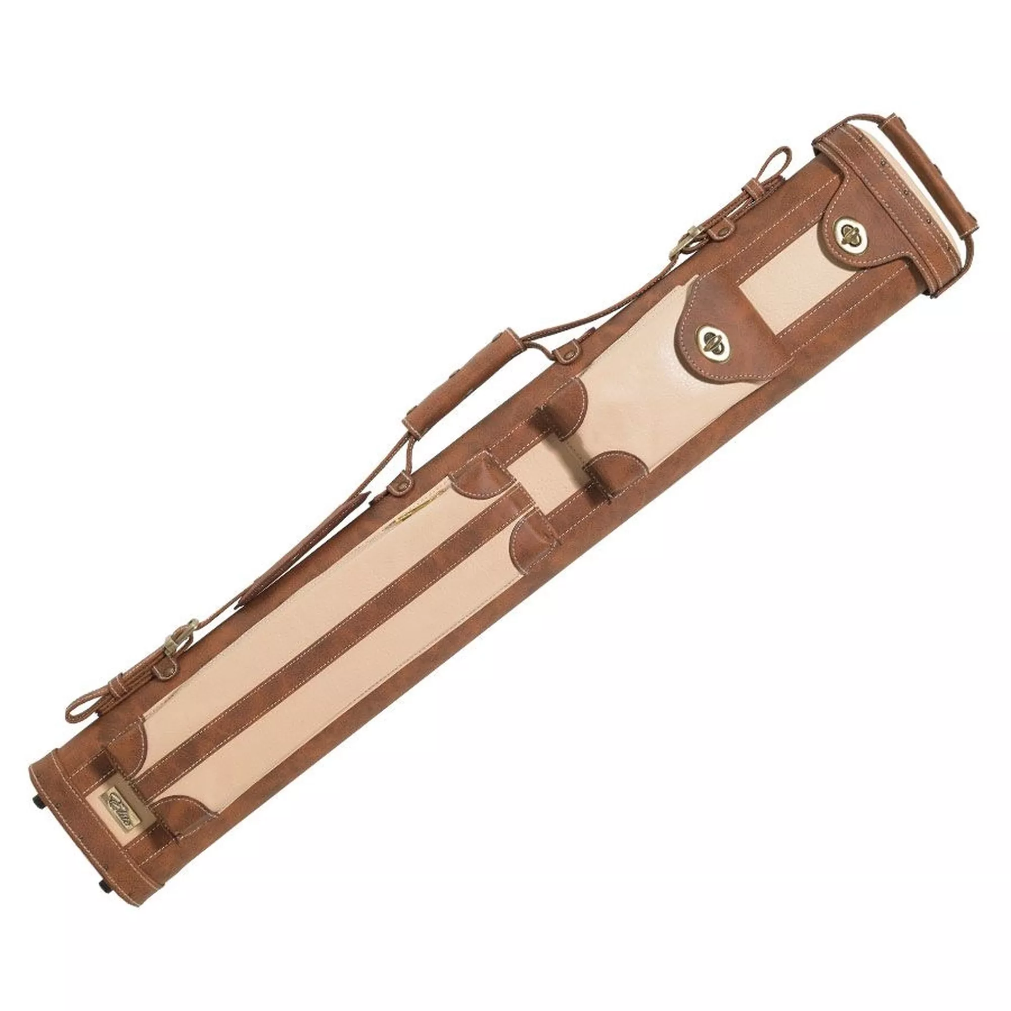 Elite 2x4 Vintage Cue Case Chestnut For Sale – Game Room Gorilla