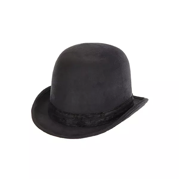 Elope Derby Hat Black Costume Accessory | Embellish FX