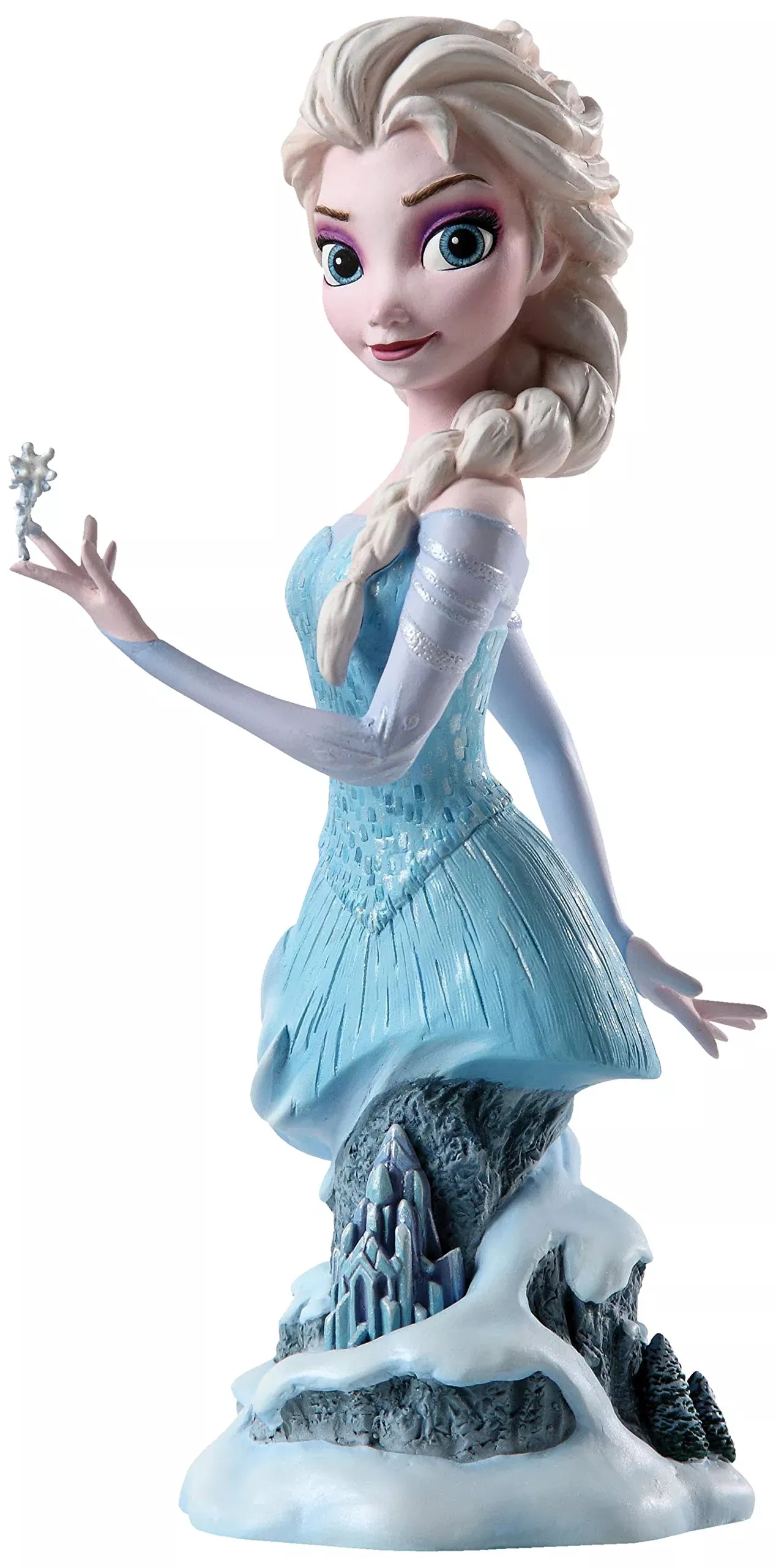Enesco Frozen Elsa Queen Figurine | Hand Decorated | Blue