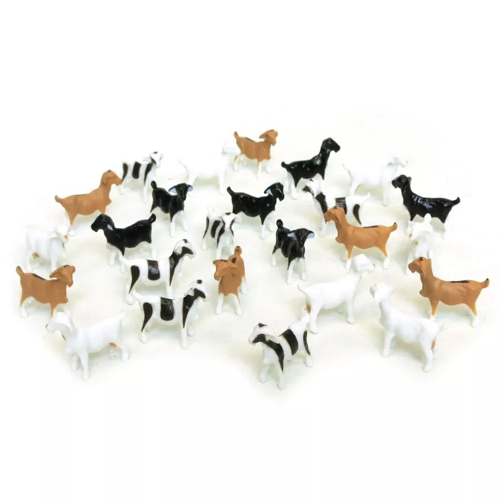 Ertl 1/64Th 25 Pack Of Assorted Goats Zfn12742