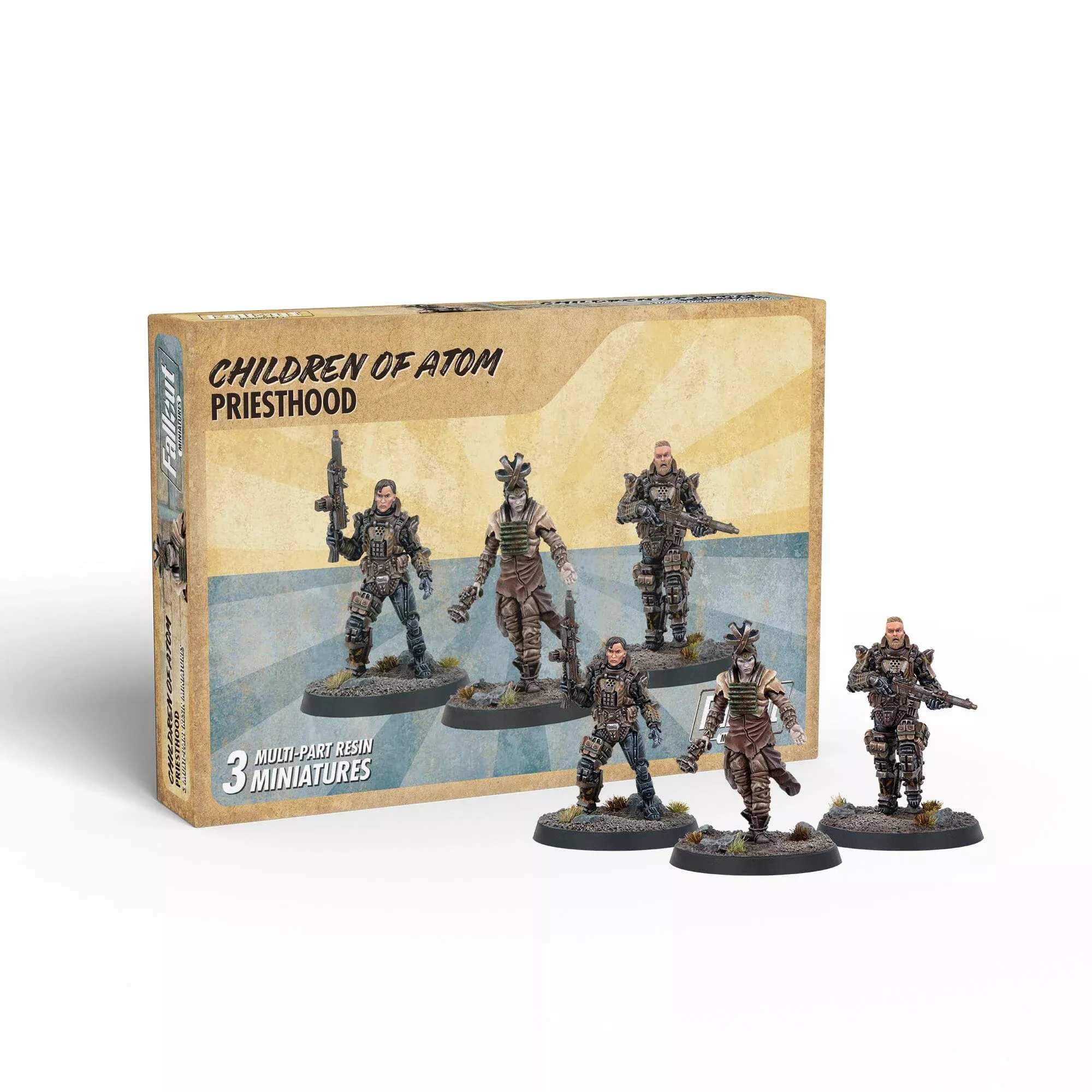 Fallout: Miniatures - Children of Atom Priesthood