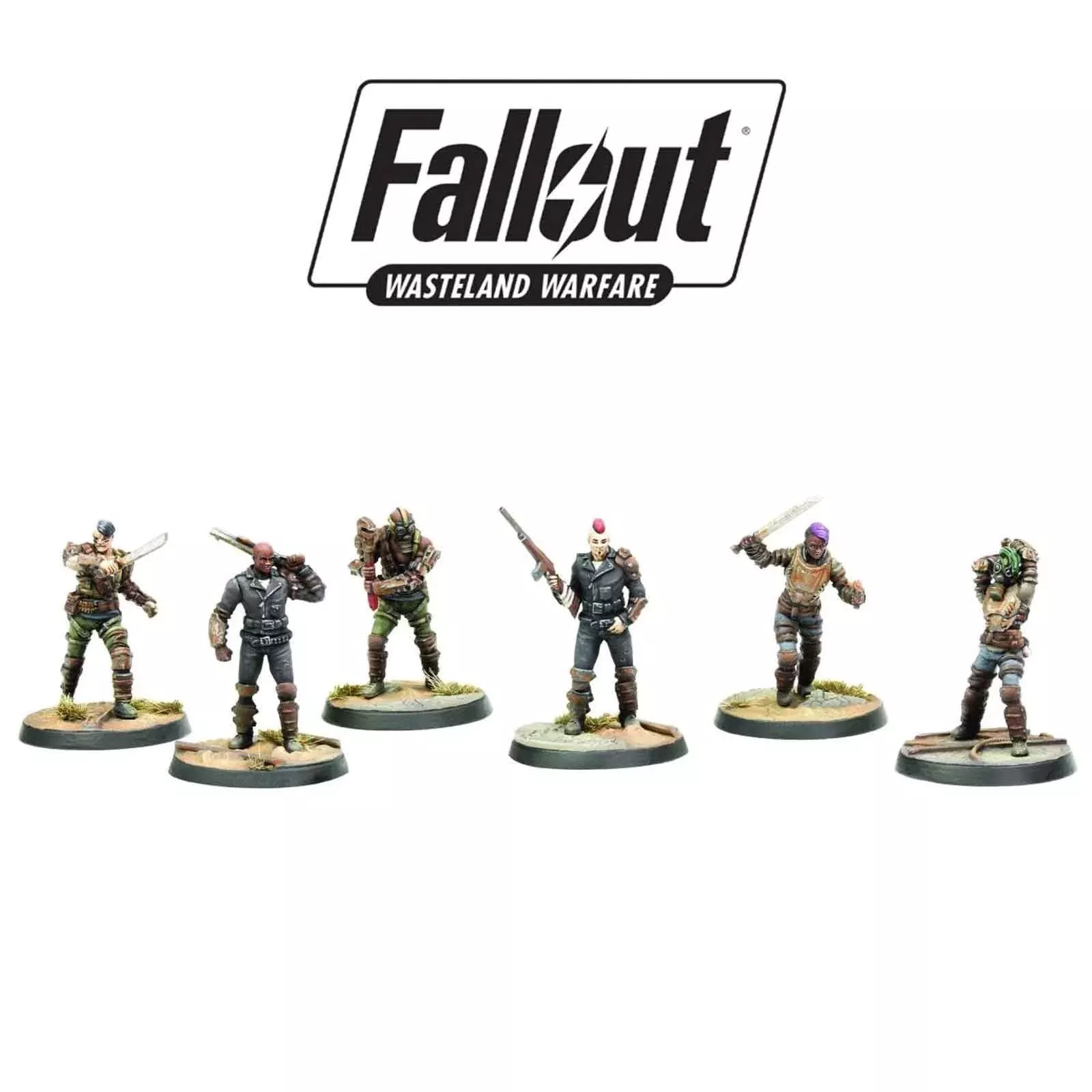 Fallout: Wasteland Warfare | Miniatures Raiders, Scavvers & Psychos