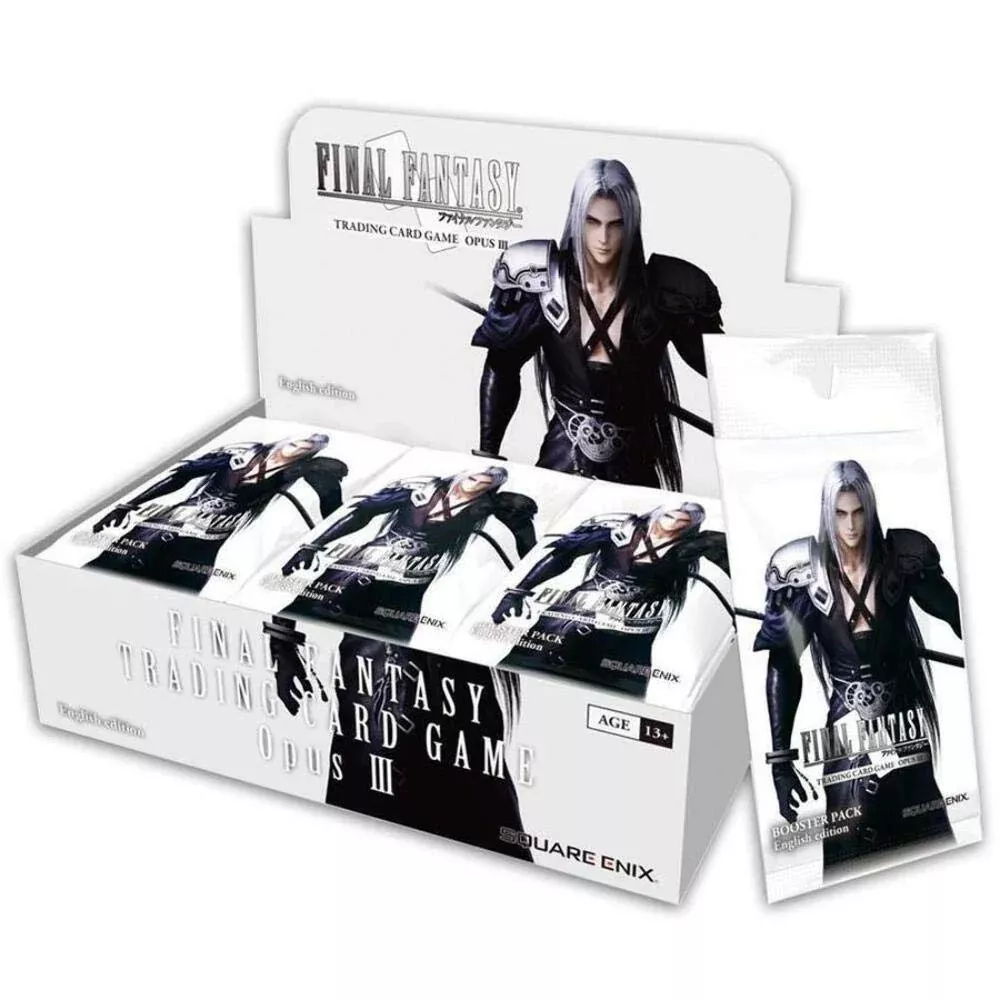 Final Fantasy Opus 3 Iii Trading Card Game Booster Display Box
