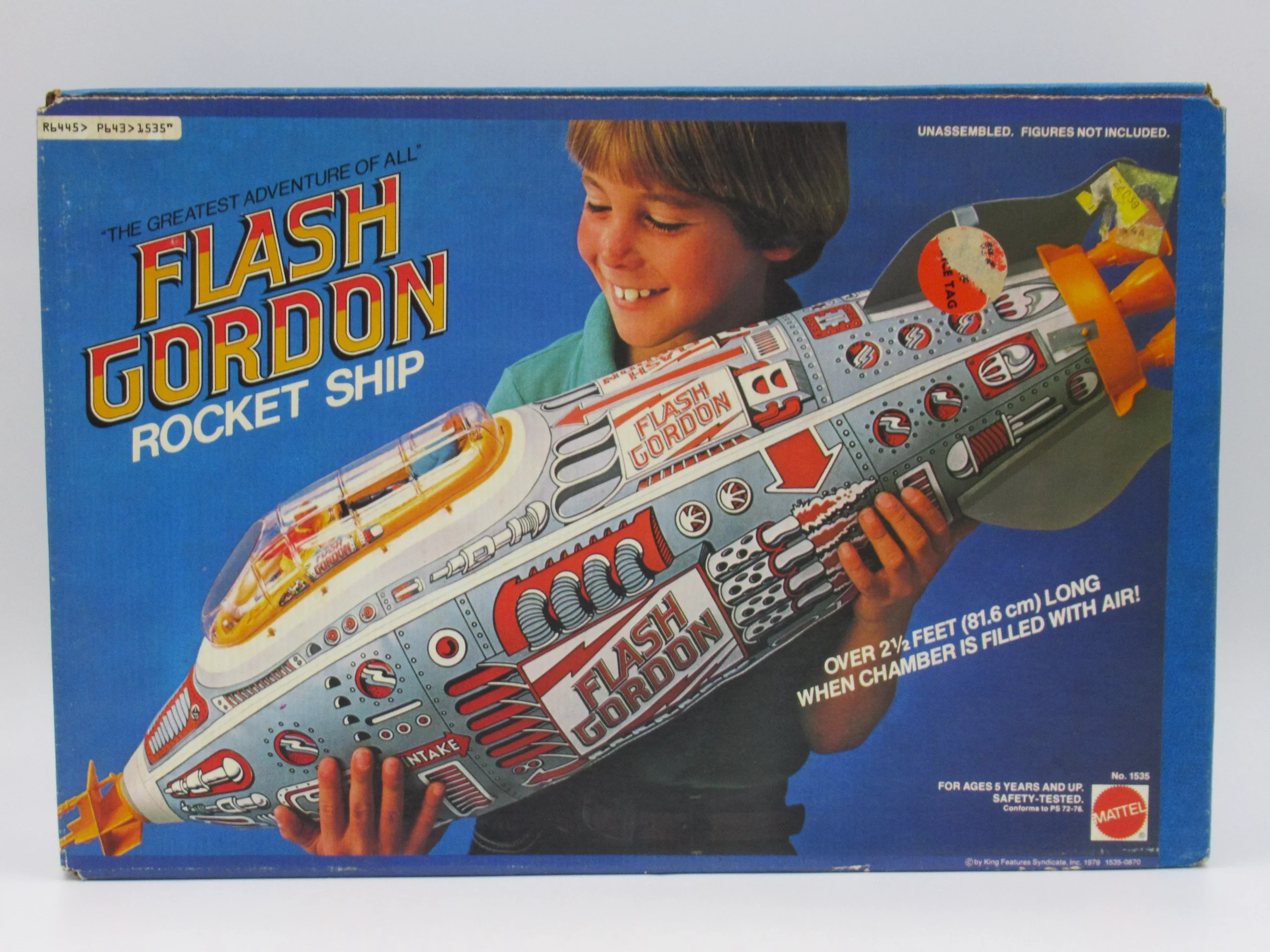 FLASH GORDON Rocket Ship - Mattel (1979) Sealed Vintage Toy
