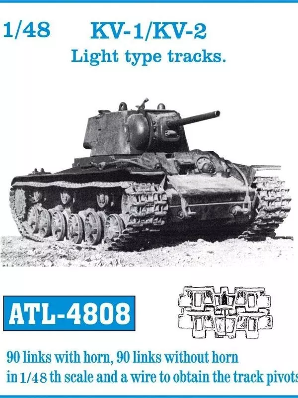 Friulmodel ATL-48081/48 KV-1/KV-2 Light type tracks