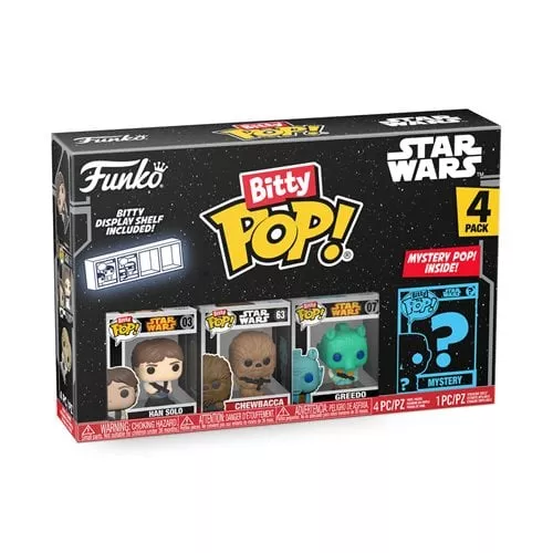 Funko Bitty Pop! Star Wars Mini-Figure 4-Pack - Select Figure(s)