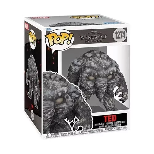 Funko Pop! 1274 - Marvel Werewolf by Night - Ted Vinyl Figure - Super Size