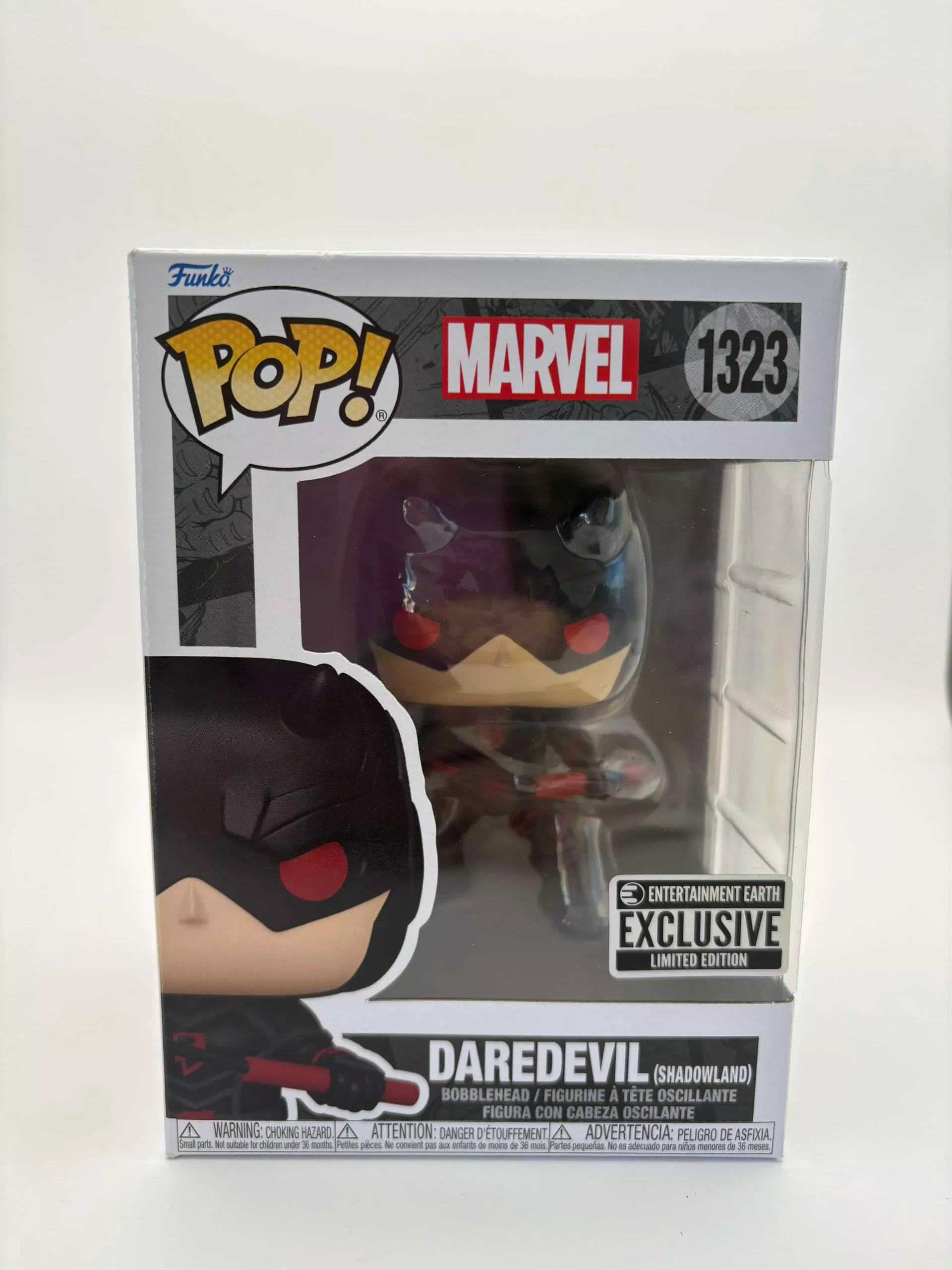 Funko Pop! Marvel - Daredevil - Shadowland- Bobblehead Figure [Entertainment Earth Exclusive] [IN STOCK]