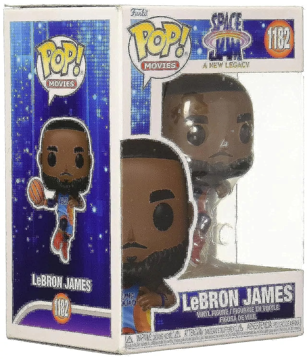 Funko Pop Movies: Space Jam 2 - Lebron Leaping,Multicolor,One Size,59245