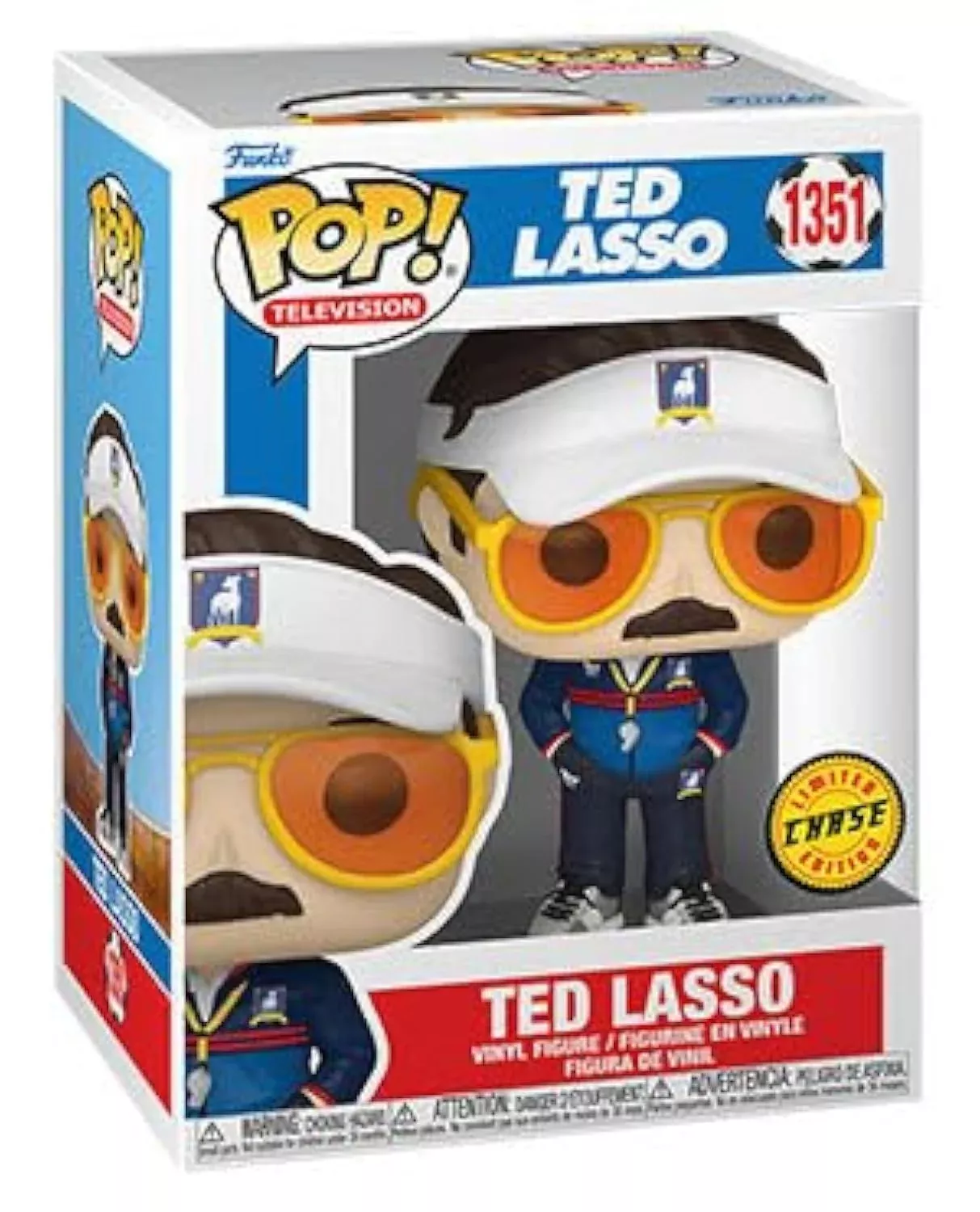 Funko Pop Ted Lasso Chase Figure with Sunglasses & Hat - 3.98"