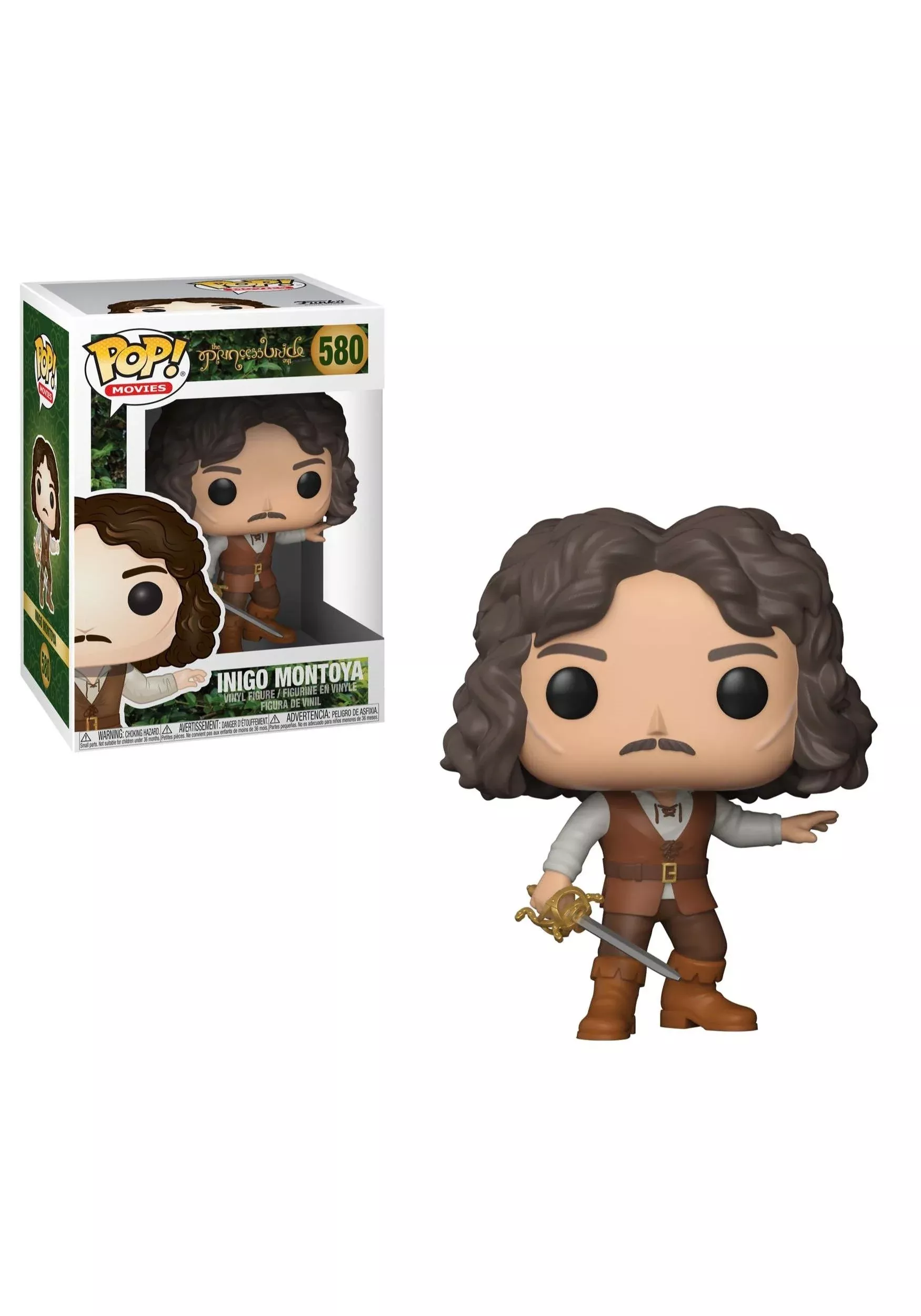 Funko POP Vinyl Inigo Montoya The Princess Bride 3.75" Multicolor