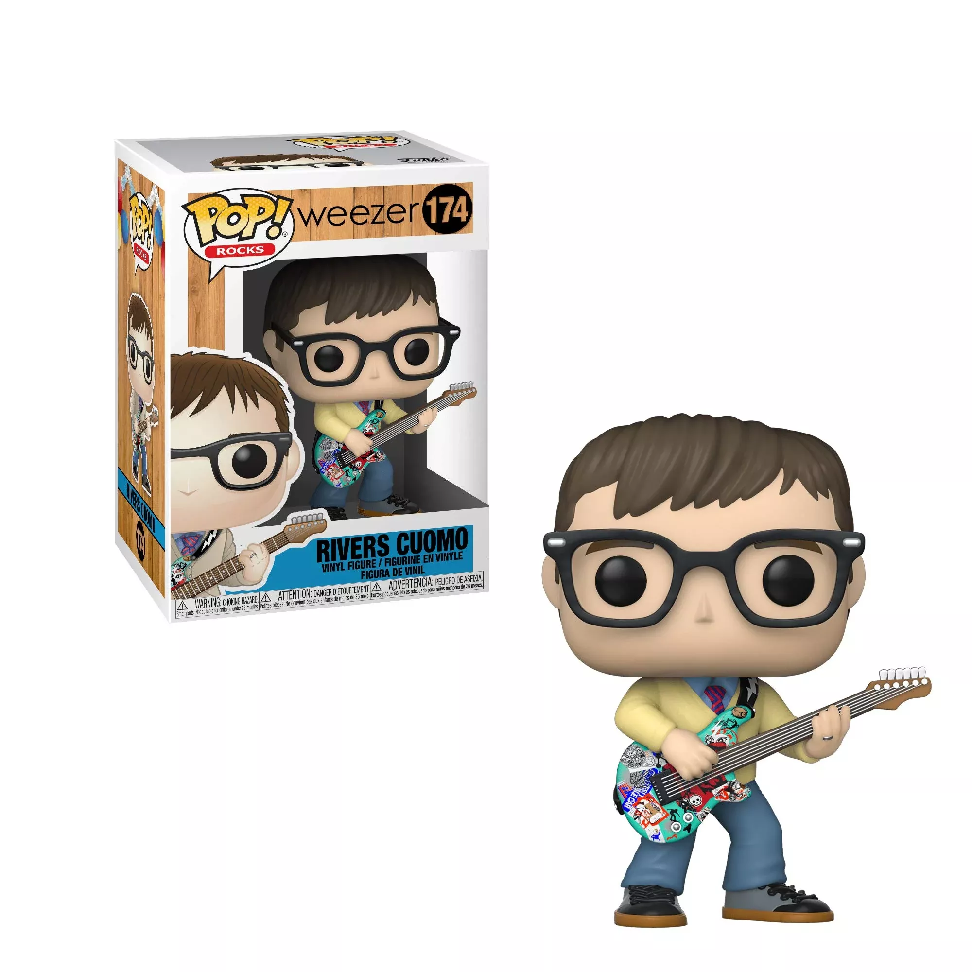 Funko POP Vinyl Rivers Cuomo Figure - 3.75 inches - Multicolor