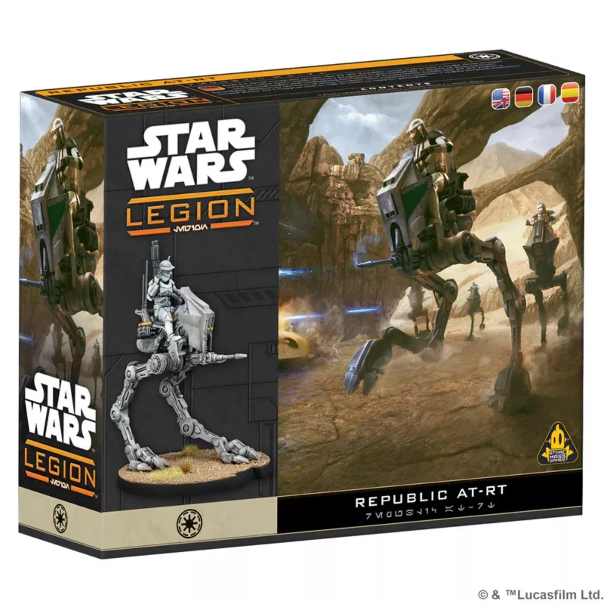 Galactic Republic: Republic AT-RT(New Version)
