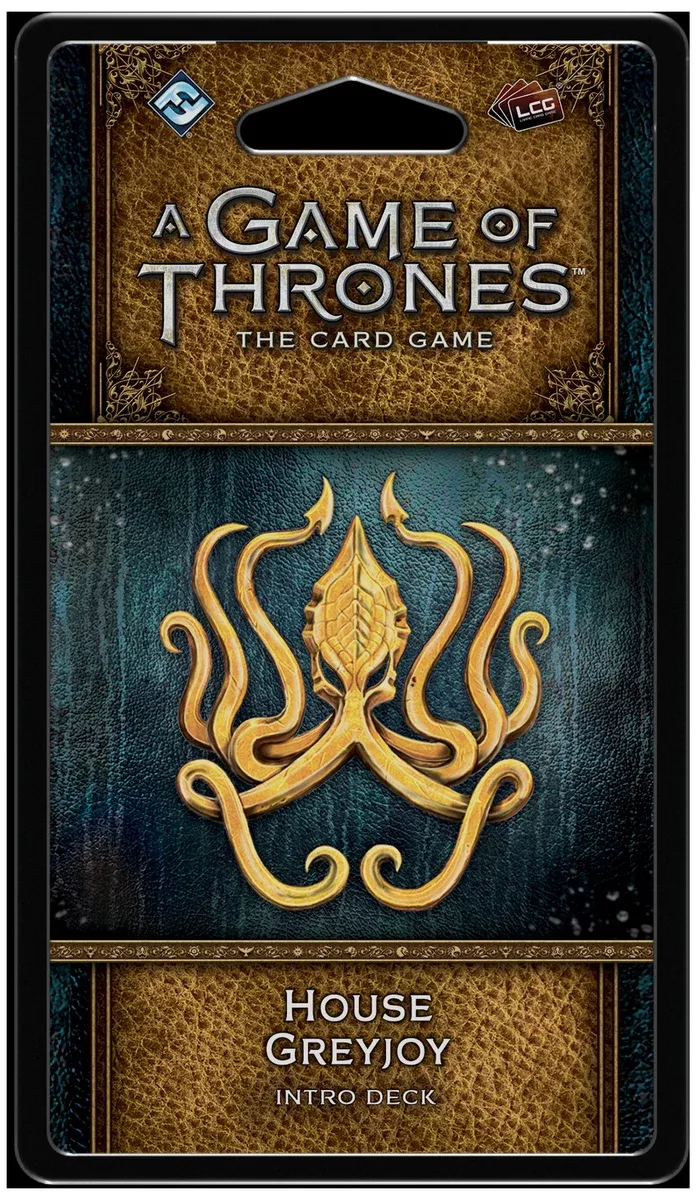 A Game of Thrones LCG House Greyjoy Intro Deck