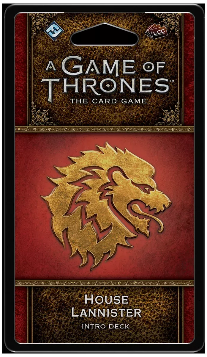 A Game of Thrones LCG House Lannister Intro Deck