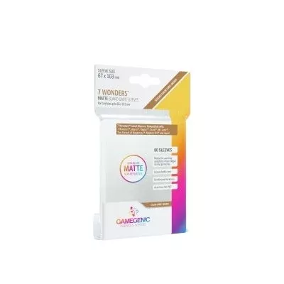 GAMEGENIC: Matte 7 Wonders Sleeves (80)