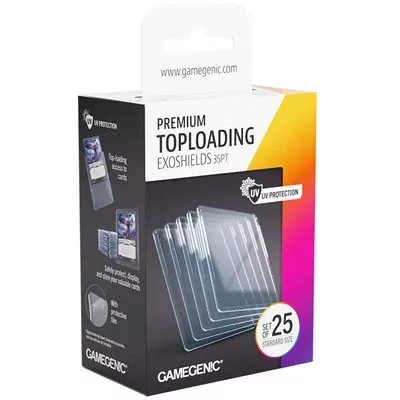 GAMEGENIC: Sleeves - Premium Toploading Exoshields - (35) 76x101mm
