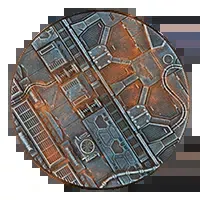 GamersGrass Battle Ready Bases: Spaceship Corridor (25-170mm)