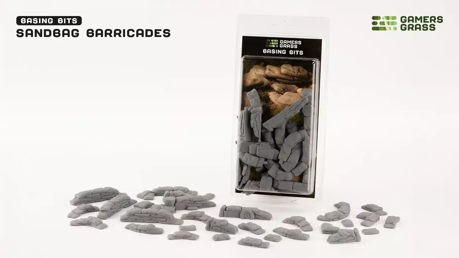 GamersGrass: Sandbag Barricades Basing Bits