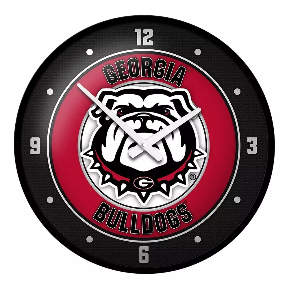 Georgia Bulldogs: Uga - Modern Disc Wall Clock