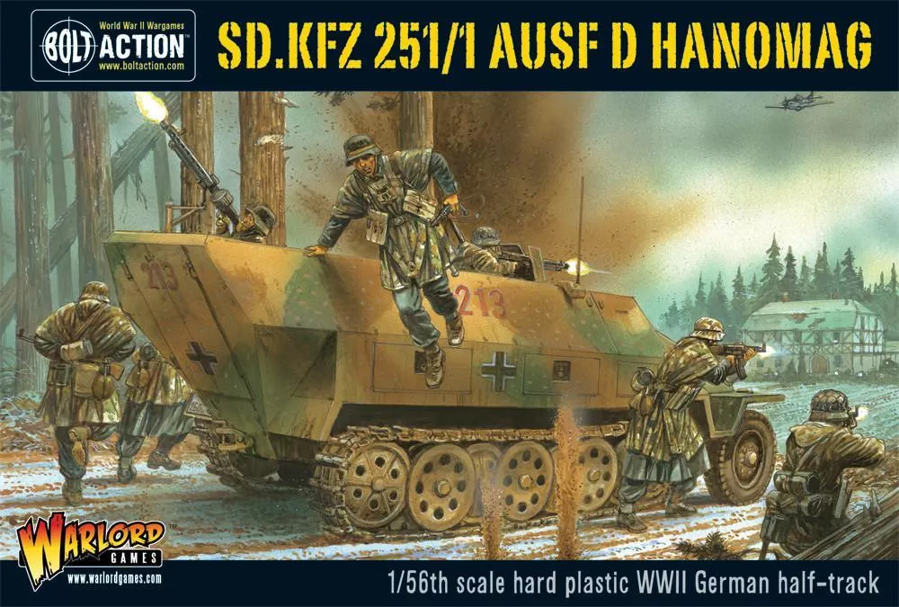 Germany: Sd.Kfz 251/1 Ausf D Hanomag
