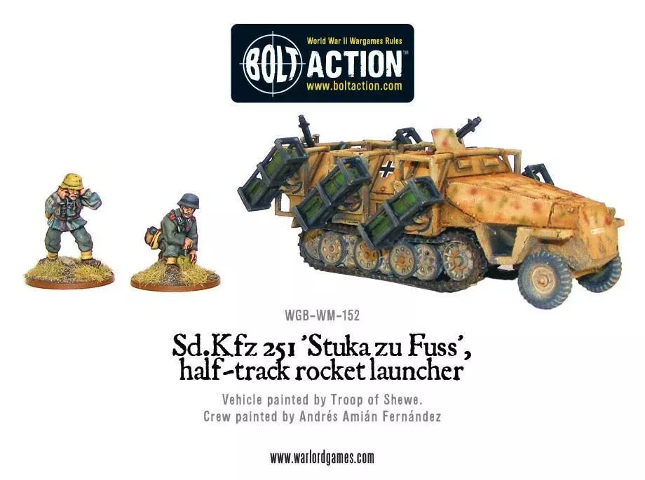 Germany: Sd.Kfz 251 'Stuka Zu Fuss' Halftrack Rocket Launcher [MTO]